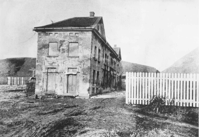 Die Ruine vom ehemaligen Herrenhaus Goor in Schalke.